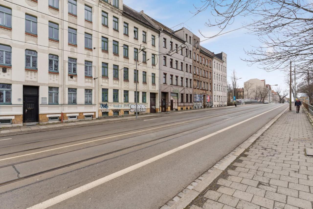 Apartment Fuer 13 Gaeste, 5 Schlafzimmer, 2 Baeder, 2 Loggia'S, Leipzig Zentrum Ost Eksteriør bilde