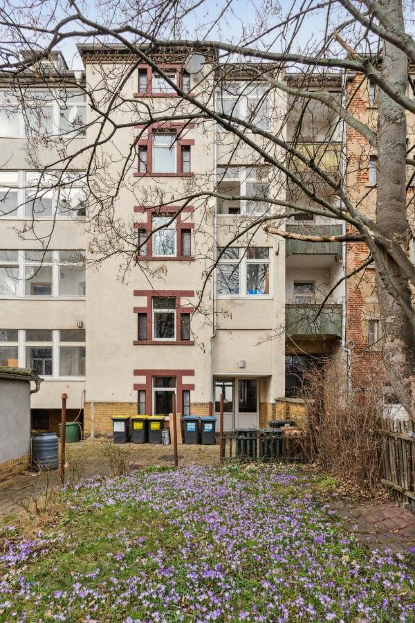 Apartment Fuer 13 Gaeste, 5 Schlafzimmer, 2 Baeder, 2 Loggia'S, Leipzig Zentrum Ost Eksteriør bilde